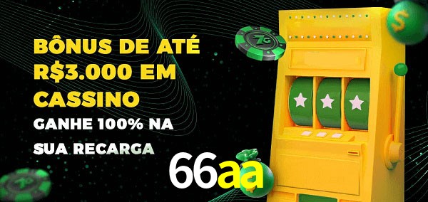 66aa melhor bônus de depósito